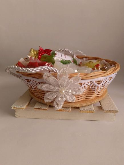 Cesta de Sabonetes e Difusor de Aromas Natal