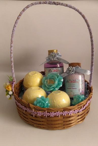 Cesta spa relaxante
