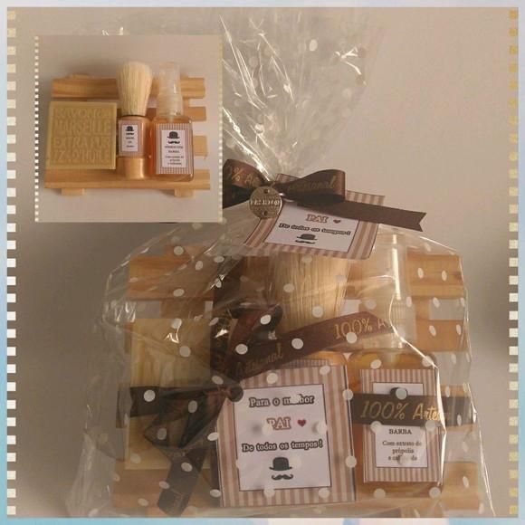 Kit de Barbear Lembrancinha Dia dos Pais
