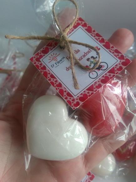 Kit de Sabonetes Coração Dia dos Namorados