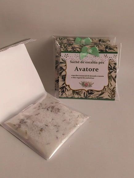 Kit Sabonete Liquido Escalda Pés e Sabonete Flor