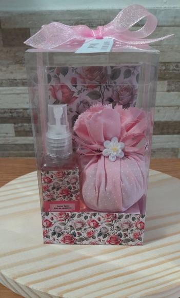 Kit Sache Perfumado com Mini Home Spray e Envelope Aromático