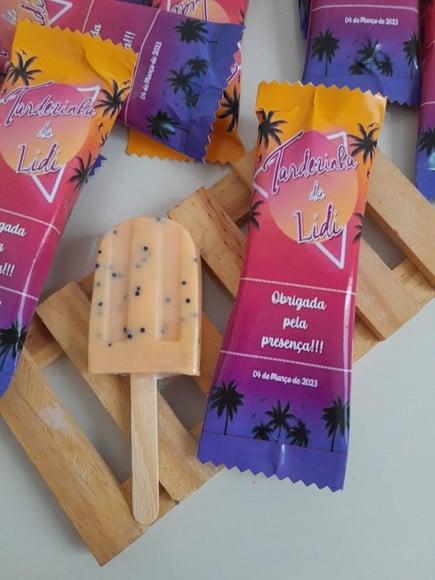 Lembrancinha Sabonete Mini Picolé Personalizado