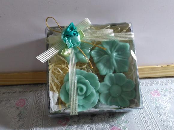 Mini Sabonetes Flores