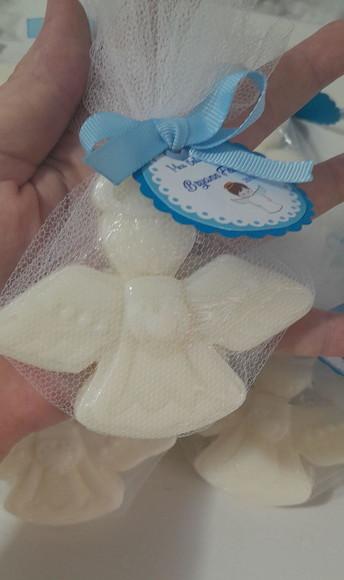 Sabonete Anjo da Guarda Lembrancinha Batizado