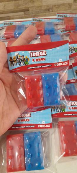 Sabonete Bloco de Lego Lembrancinha Roblox