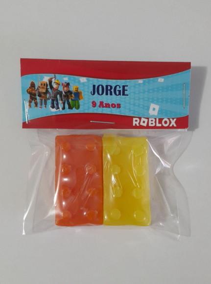 Sabonete Bloco de Lego Lembrancinha Roblox