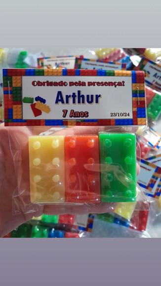 Sabonete Lego Lembrancinha Aniversário