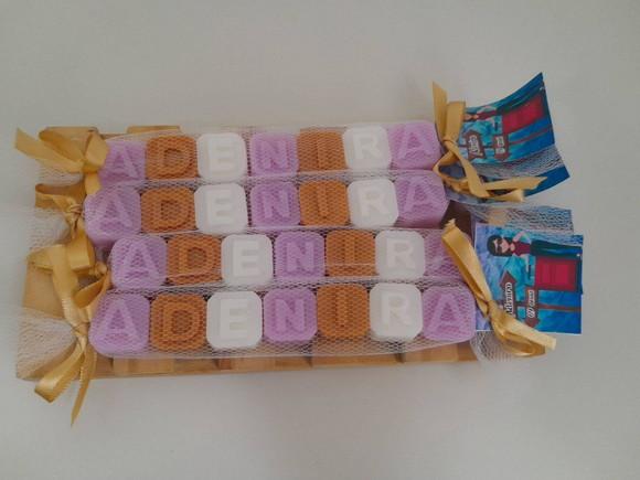Sabonete Letrinhas Personalizada