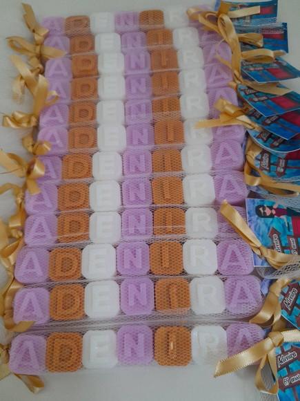 Sabonete Letrinhas Personalizada