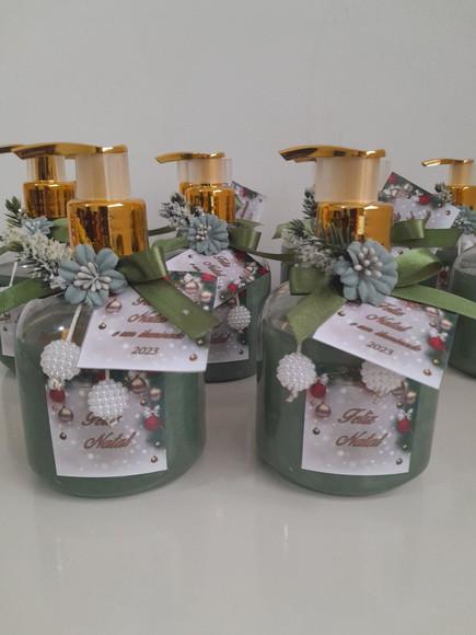 Sabonete Líquido 350ml Lembrancinha de Natal
