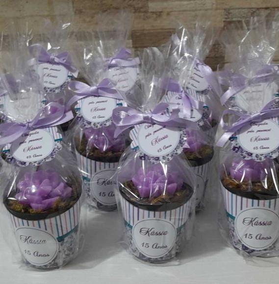 Sabonete Mini Suculentas Arranjo Lembrancinha 15 Anos