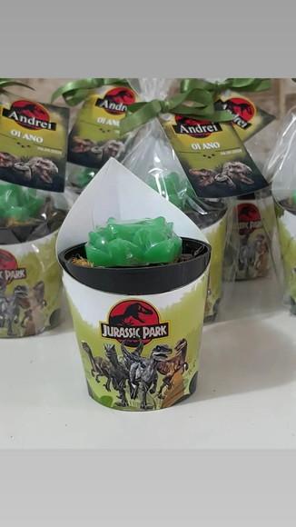 Sabonete Mini Suculentas Lembrancinha Jurrasic World