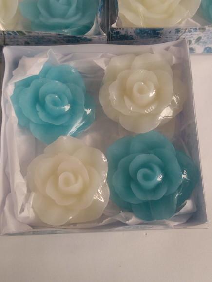 Sabonetes Mini Rosas Lembrancinha Casamento