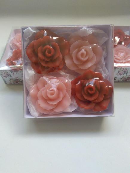 Sabonetes Mini Rosas Lembrancinha Casamento