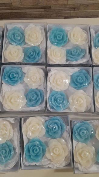 Sabontes Mini Rosas Lembrancinha Casamento