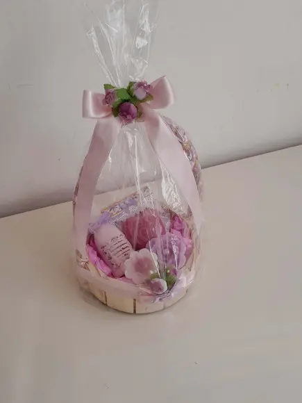 Cesta Kit de Banho com Óleos Essenciais 3