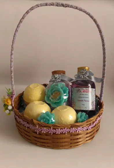 Cesta spa relaxante