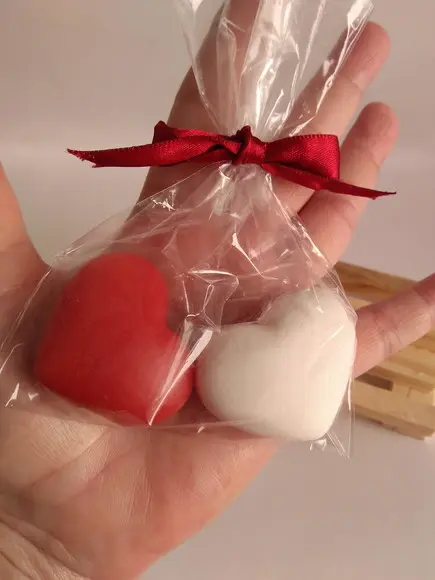 Kit de Sabonetes Coração Dia dos Namorados