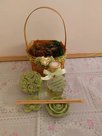 Kit de Sabonetes e Difusor
