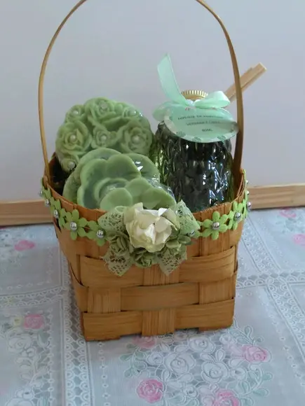 Kit de Sabonetes e Difusor
