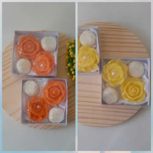 Kit de Sabonetes Personalizado na Caixa de Acetato