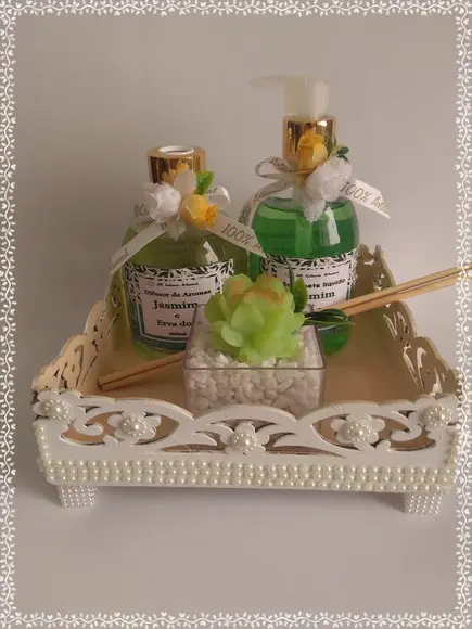 kit lavabo decorativo