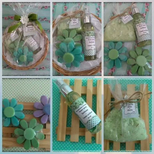 Kit Sabonetes, Home Spray e Escalda Pés