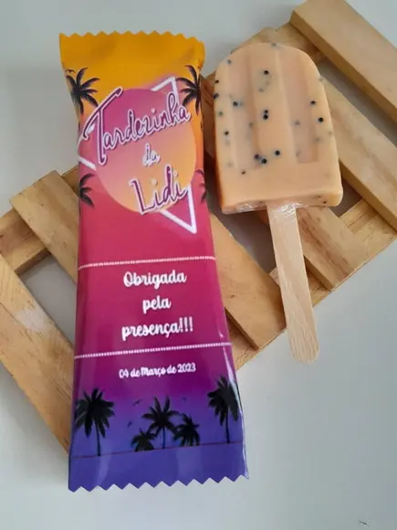 Lembrancinha Sabonete Mini Picolé Personalizado