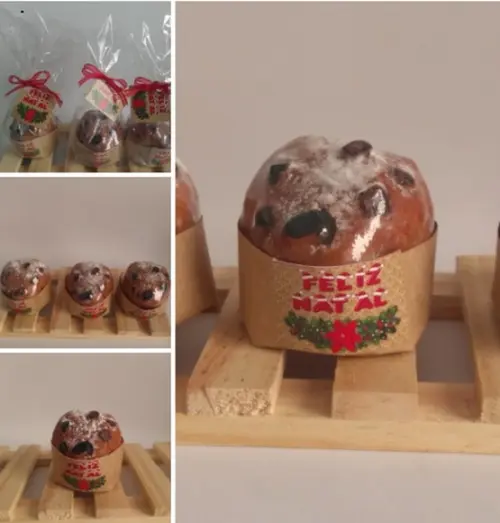 Mini Panetone de Sabonete