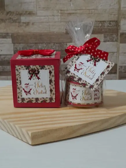 Mini Panetone de Sabonete com Caixinha Personalizada