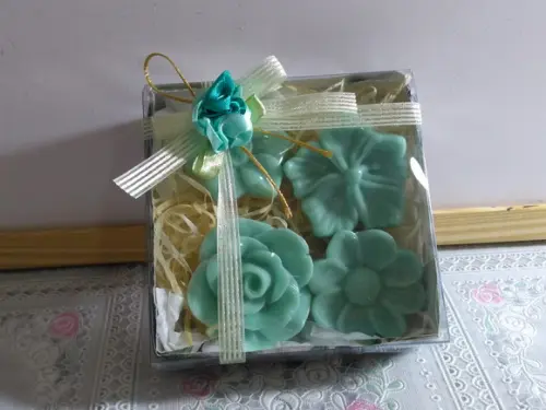 Mini Sabonetes Flores