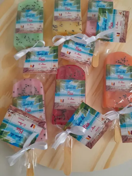 Picolé de Sabonete Lembrancinha
