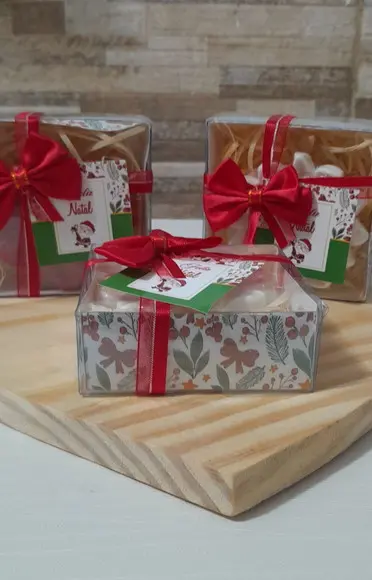 Sabonete Flor de Natal Personalizado