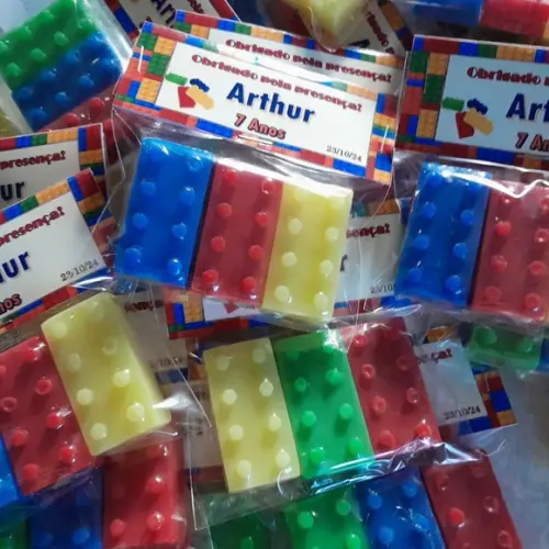 Sabonete Lego Lembrancinha Aniversário