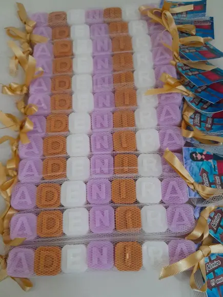 Sabonete Letrinhas Personalizada