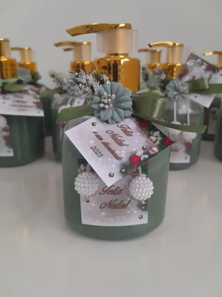 Sabonete Líquido 350ml Lembrancinha de Natal