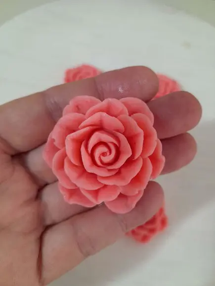 Sabonete Mini Rosas no Tule