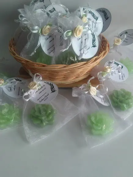Sabonete Mini Suculentas Lembrancinha Casamento