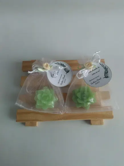 Sabonete Mini Suculentas Lembrancinha Casamento