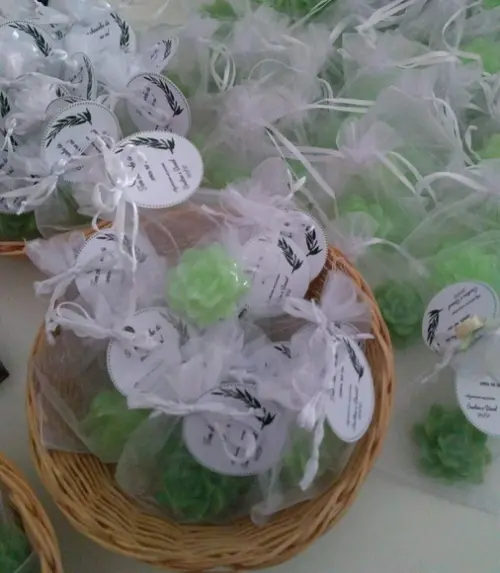 Sabonete Mini Suculentas Lembrancinha Casamento