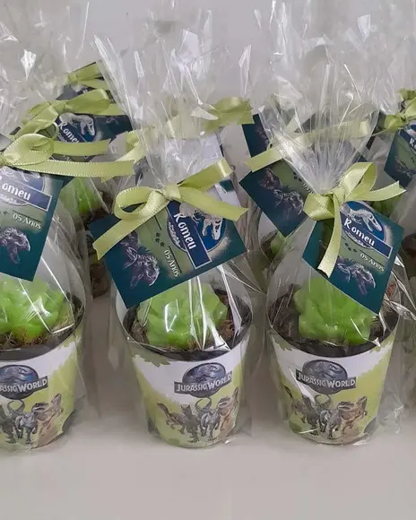 Sabonete Mini Suculentas Lembrancinha Jurrasic World