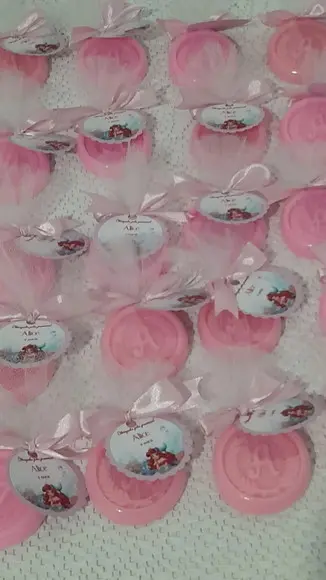 Sabonete Monograma Inicial do Nome Lembrancinha Aniversário