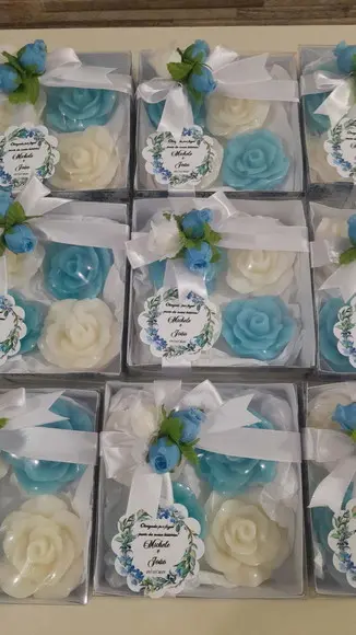 Sabontes Mini Rosas Lembrancinha Casamento