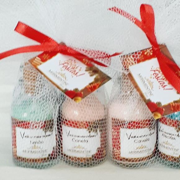 10 Kit Sais de Banho com 4 Fragrâncias Lembrancinhas