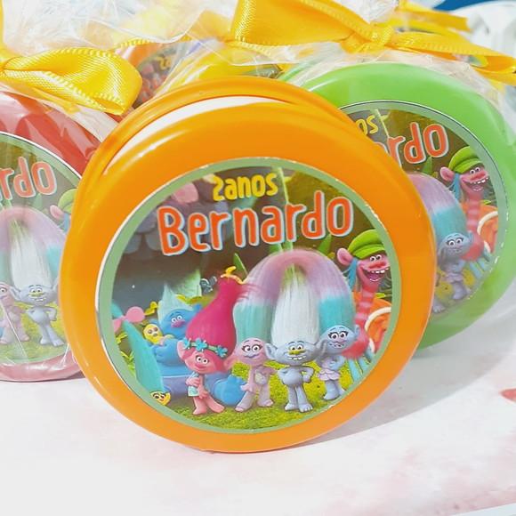 15 Kit Lembrancinha Ioiô+lápis Personalizados