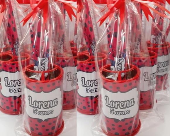 20 Porta Lápis Personalizado + Kits Escolar