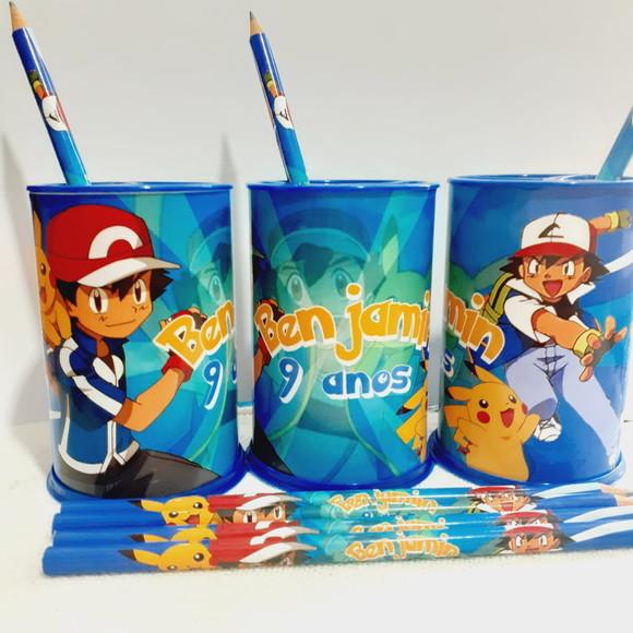 25 Kit Lembrancinhas Aniversário Pokemon