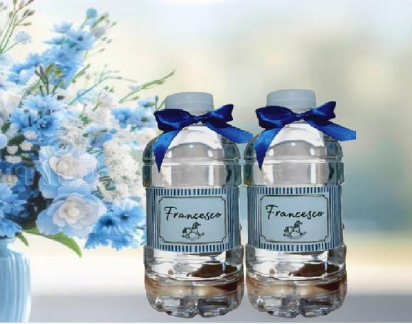 35 Garrafinhas de Agua com Rotulo Personalizado