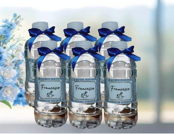 35 Garrafinhas de Agua com Rotulo Personalizado